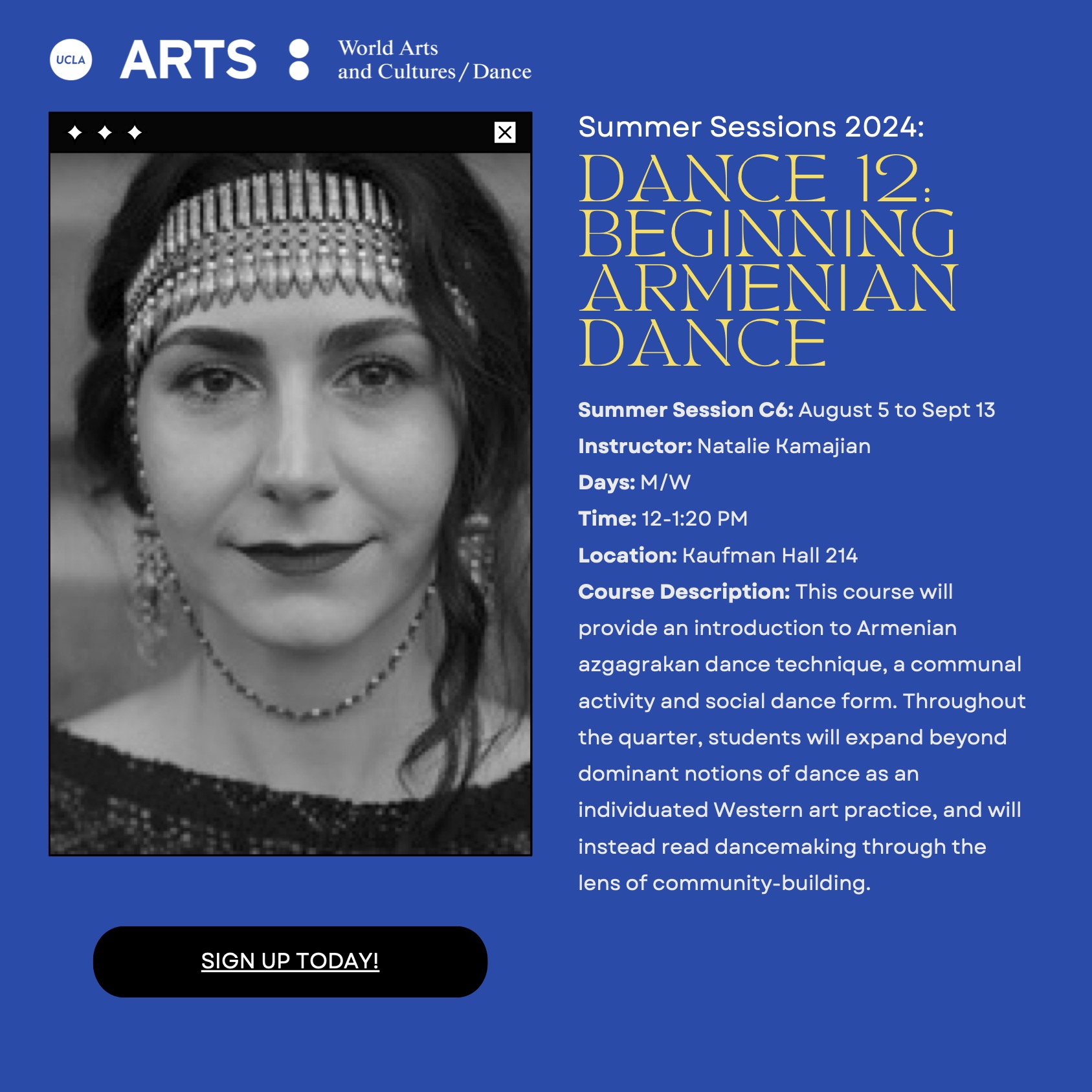 DANCE 12: Beginning Armenian Dance