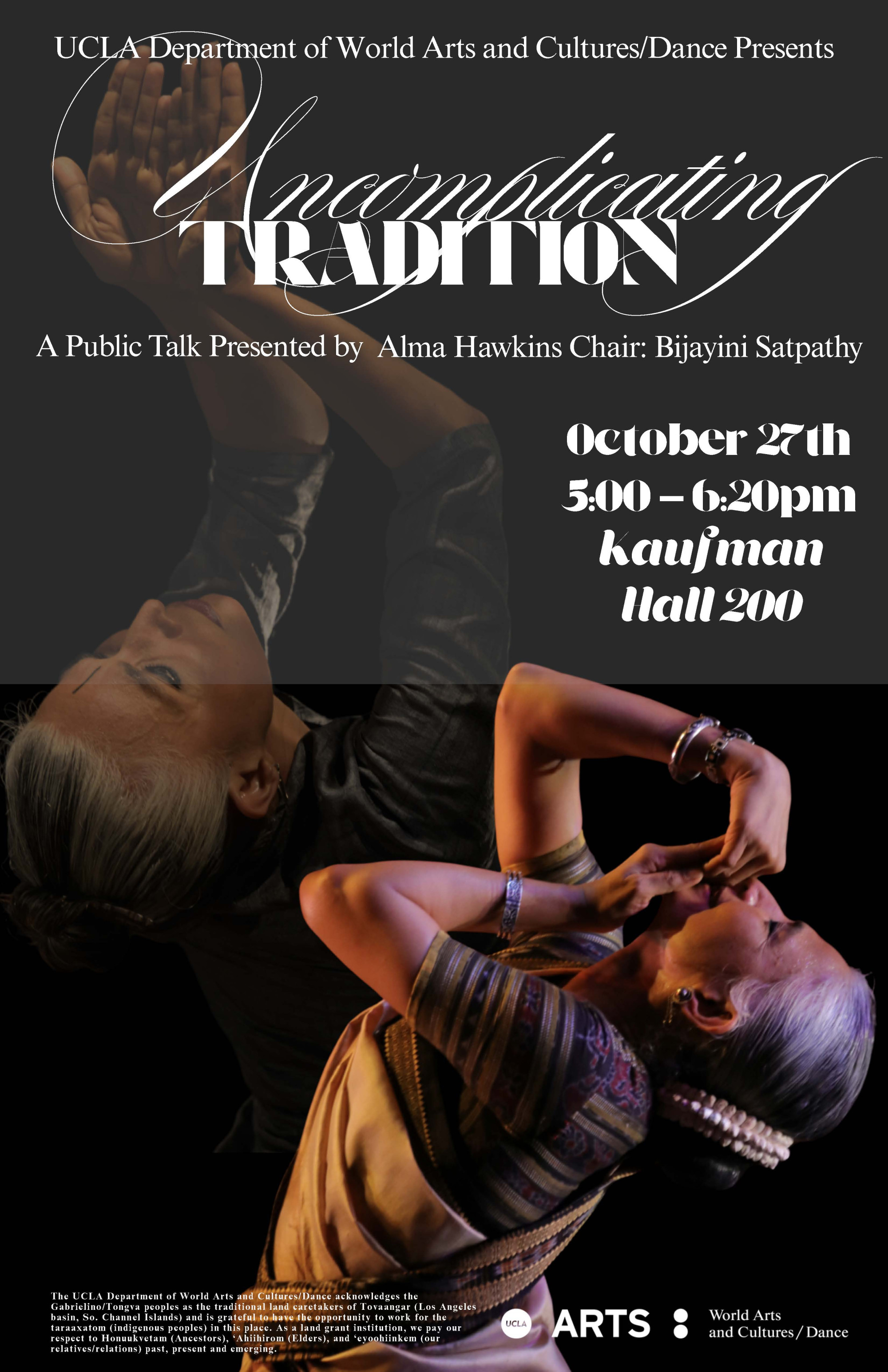 Public Talk ~ 2025 Alma Hawkins Visiting Chair: Bijayini Satpathy